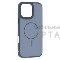 Чехол Matte Case MagSafe с защитой камеры в техпаке, iPhone 16 Pro Max, Blue