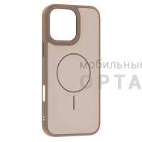 Чехол Matte Case MagSafe с защитой камеры в техпаке, iPhone 16 Pro, Desert