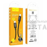 Кабель Type-c to Type-c HOCO X89 Wind, 1.0м, 3.0A, PD60Вт, ткань, цвет: чёрный (1/1000) Кабель Type-c to Type-c HOCO X89 Wind, 1.0м, 3.0A, PD60Вт, ткань, цвет: чёрный (1/1000)