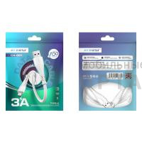 Кабель USB RECRSI CA881 Type-C белый