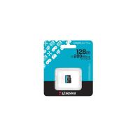 Карта памяти microSDXC 128Gb Kingston, Canvas Go! Plus, Class 10 U3 UHS-I A2 V30, 200Mb/s, без адаптера