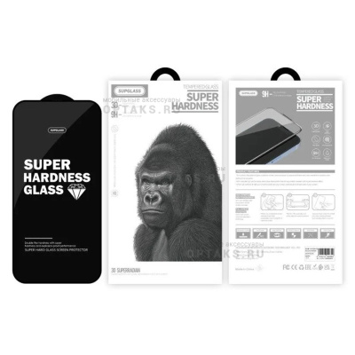 Защитное стекло SUPGLASS XC-11 3D Super Radian Glass, для iPhone 15/16